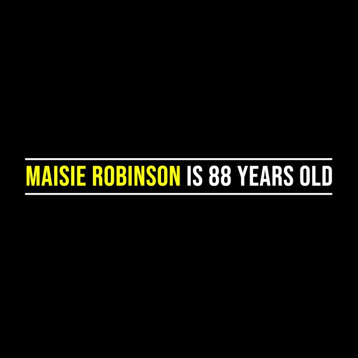 Michael McCormack: Maisie Robinson is 88 years old.  She’s lived in #Junee all her l…