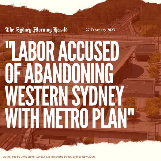 Don't let NSW stall under Labor #nswpol...