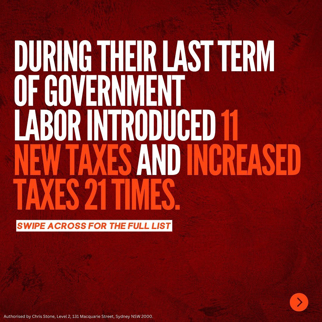 Labor can’t be trusted on taxes....