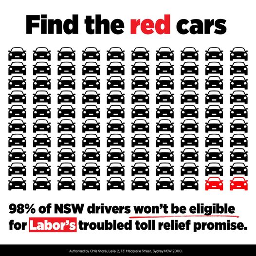 Like their other promises, Labor's troubled toll relief just does...