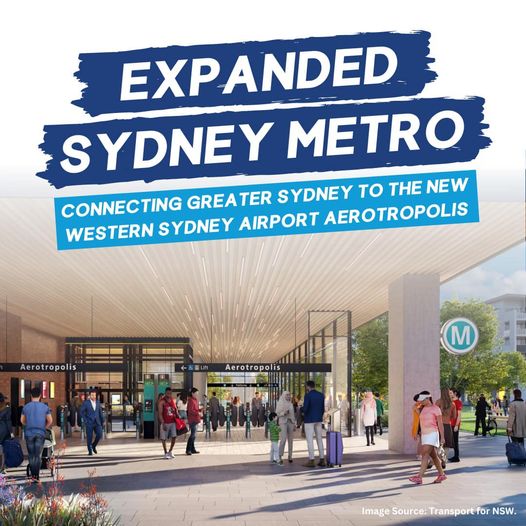 We'll transform Western Sydney by expanding Sydney Metro to conne...