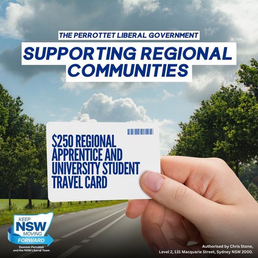 We're supporting regional apprentices and university students, wi...