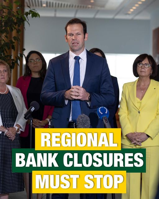 National Party of Australia: Banking is an essential service….