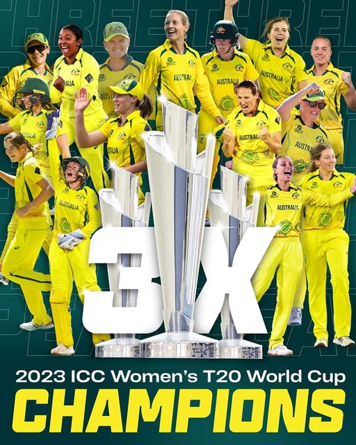 Congratulations Australian Women's Cricket Team on their three-pe...