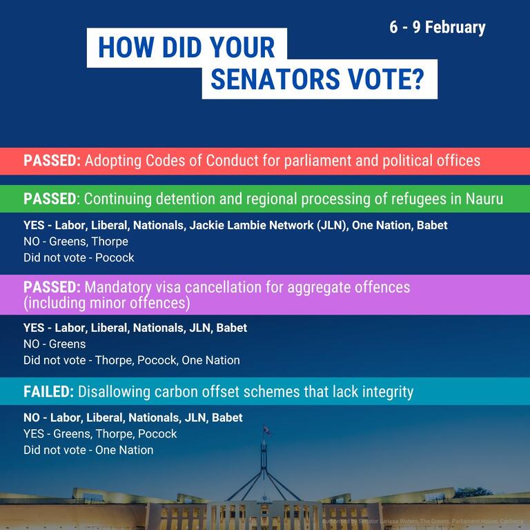 Queensland Greens: First sitting week done – here’s what went through the Upper House las…