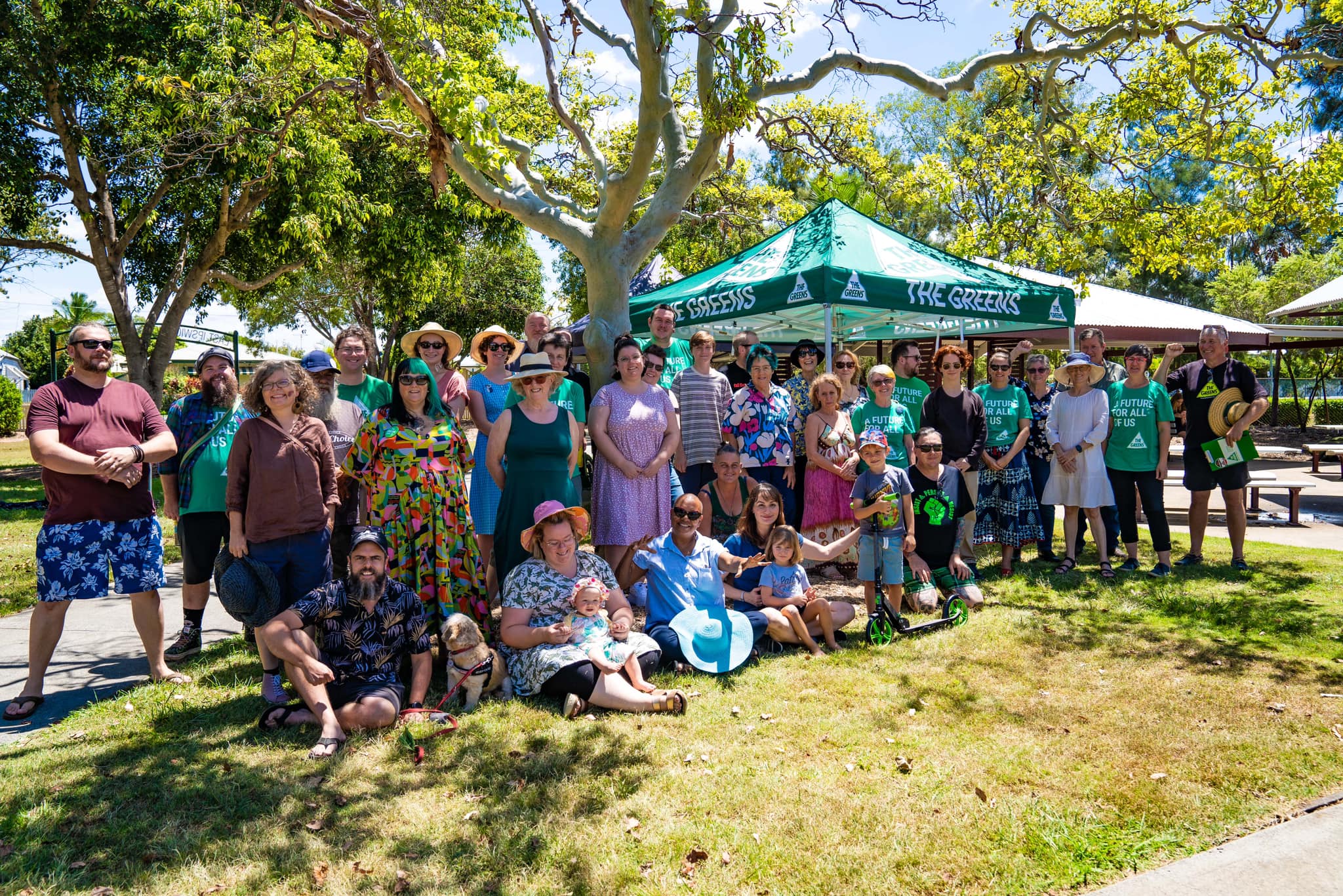 Wishing our wonderful Ipswich-Lockyer  Greens a very happy 100 Party  ...