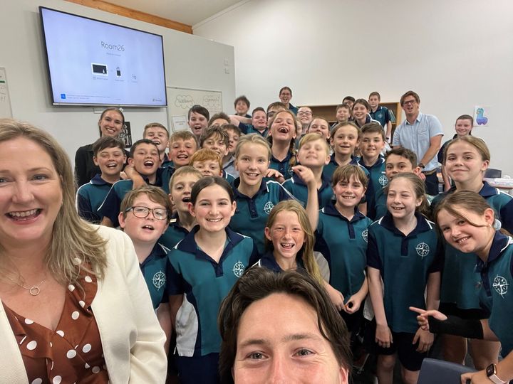 Rebekha Sharkie MP: Thank you to the year 6 students and teachers at Investigator Col…