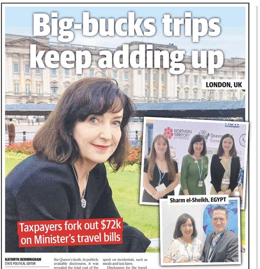 As Labor’s luxurious travel bills (at the cost of taxpayers) keep...