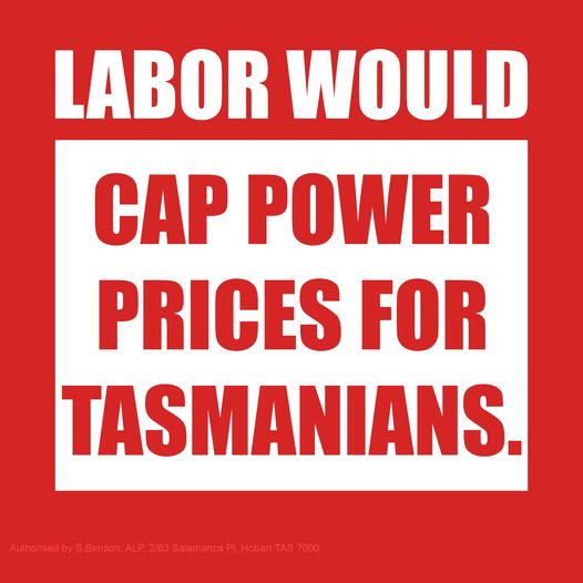 Labor's policy of capping power price increases at 2.5 per cent w...