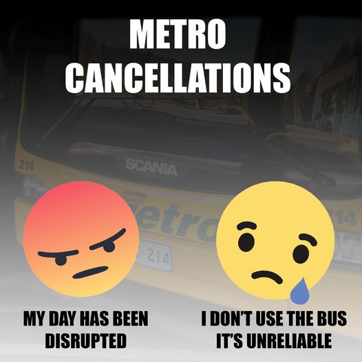 More than 100 Metro services cancelled two days in a row....