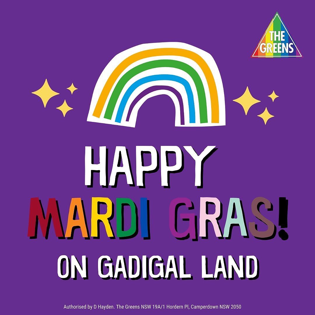 Happy Mardi Gras to everyone celebrating Pride! See you tonight ...