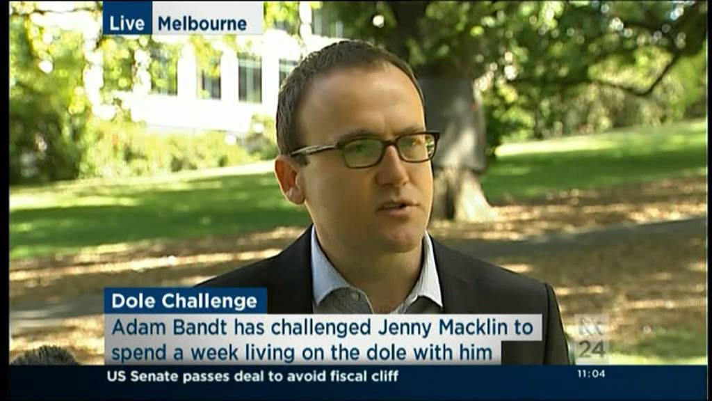 Adam Bandt challenges Minister Macklin to join him living on Newstart