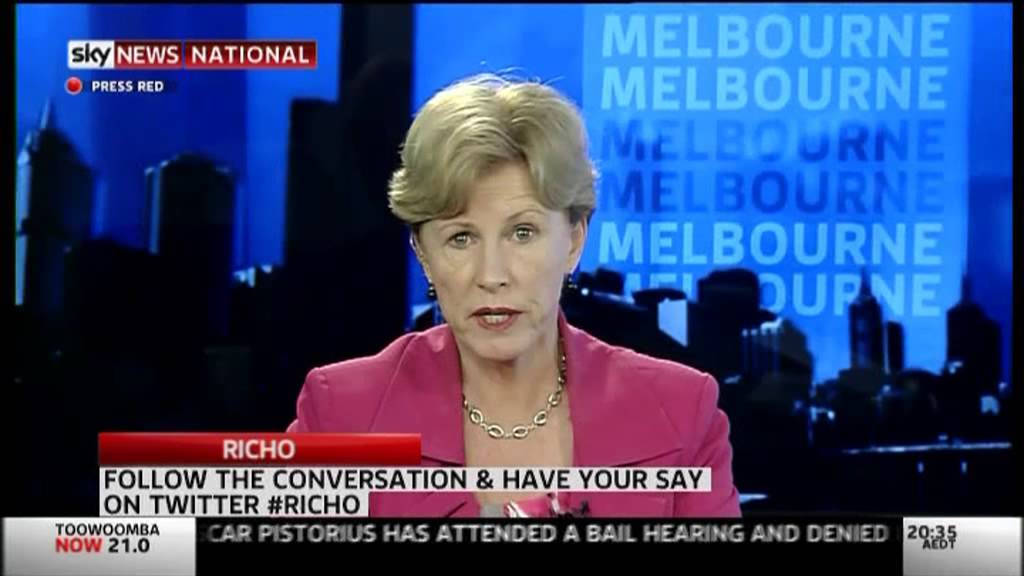 Christine Milne Sky interview with Richo