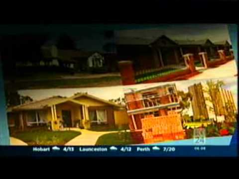 Kate Borland and public housing 7.30 News