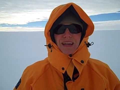 Larissa video blogs from Antarctica