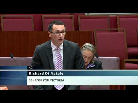 Richard Di Natale - speech on Oakeshott asylum seeker legislation