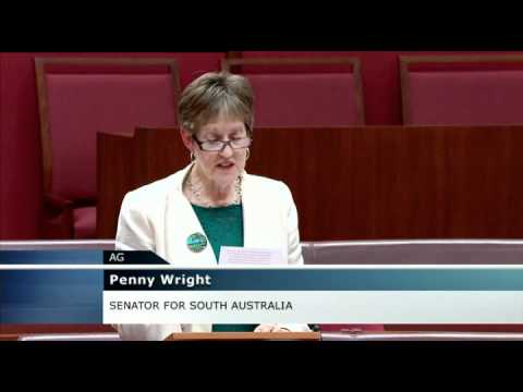 Senator Penny Wright's Rural Mental Health Adjournment Speech