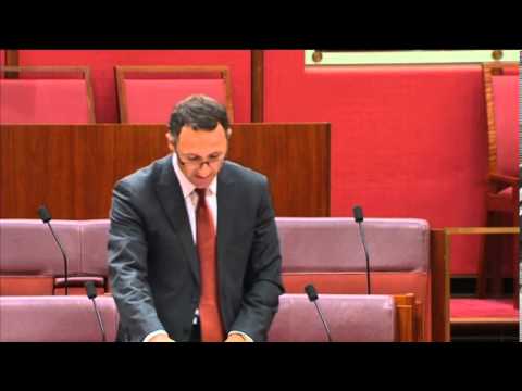 Senator Richard Di Natale MPI on hospital funding