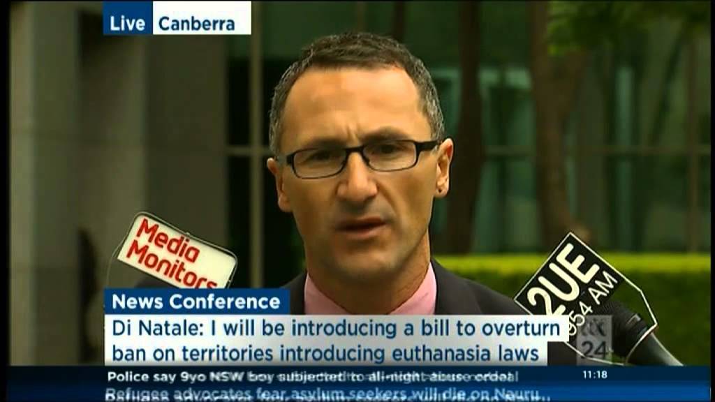Senator Richard Di Natale on Dying with Dignity