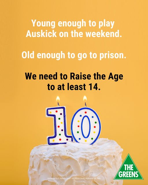 In Victoria, primary school aged children as young as 10 can be a...