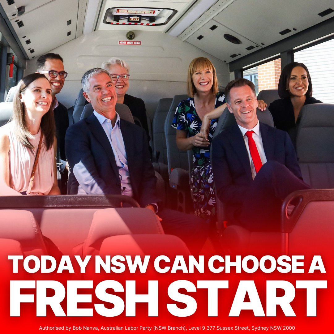 NSW Labor: Today, there’s a clear choice – better services under Labor or mo…