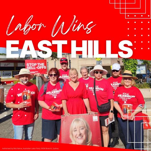 Labor wins East Hills! Congrats Kylie Wilkinson - Labor for East ...