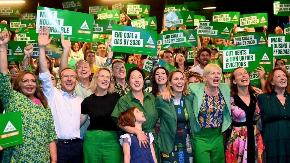 Just incredible to join The Greens NSW to launch their election c...