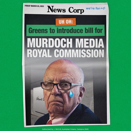 We’re taking on the Murdoch empire....