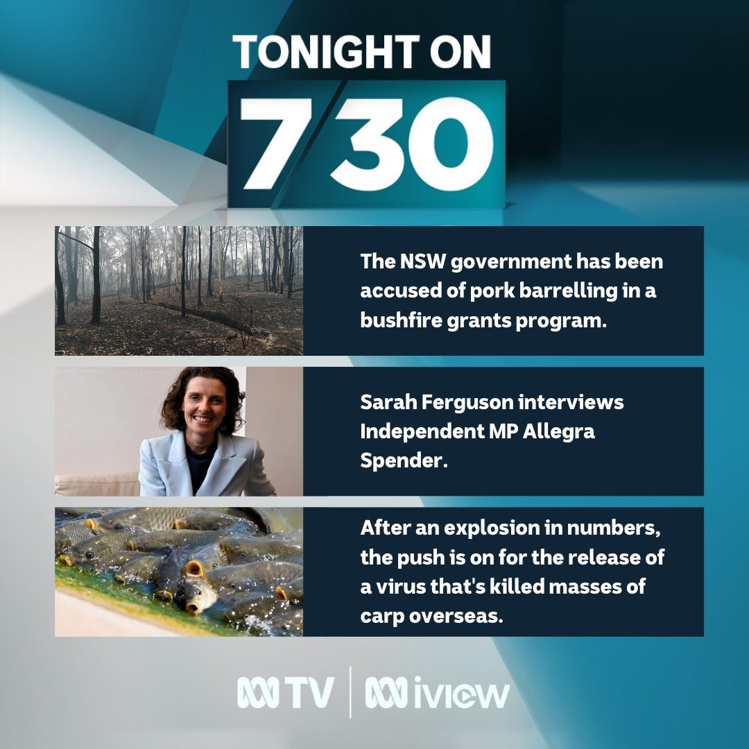 Allegra Spender: On @abc730 tonight I’m talking to @FergusonNews about why we need…