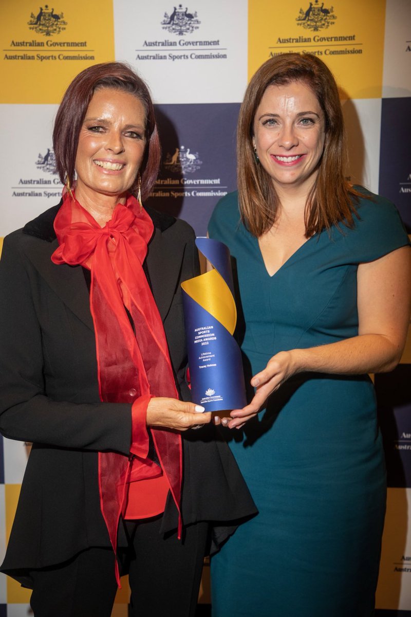 Anika Wells MP: Congratulations @traceyleeholmes – trailblazer for women in sport…
