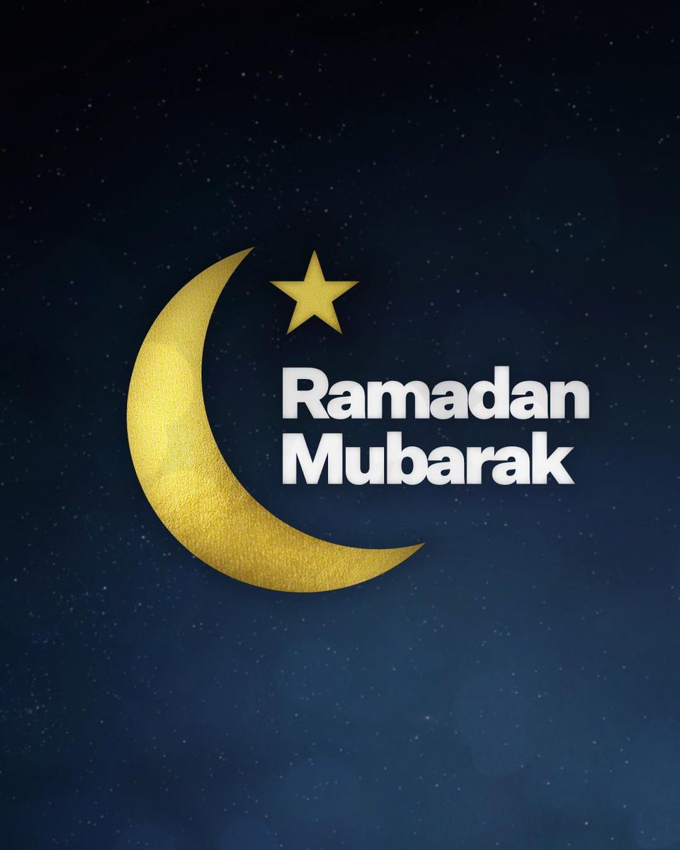 Ramadan Mubarak to everyone celebrating the holy month of Ramadan...