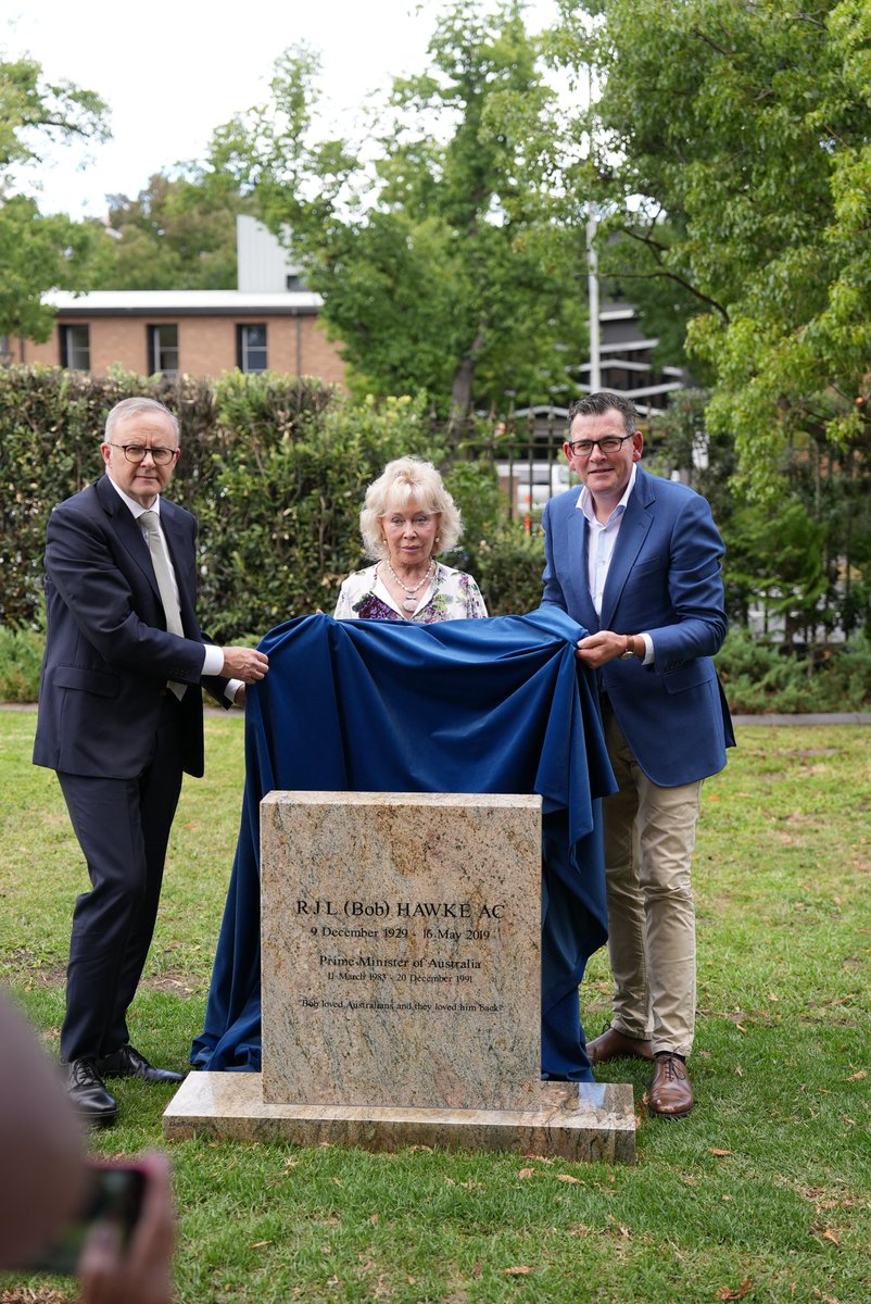 To be asked to speak at the interment of some of Bob Hawke’s ashe...