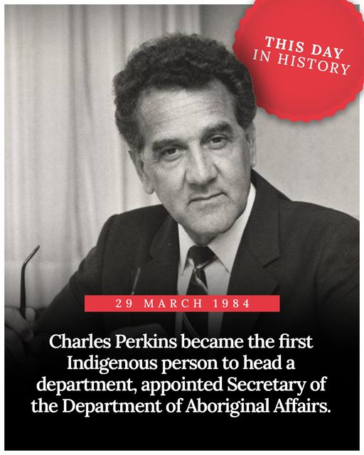 Charles Perkins AO was the first Indigenous Australian man to gra...