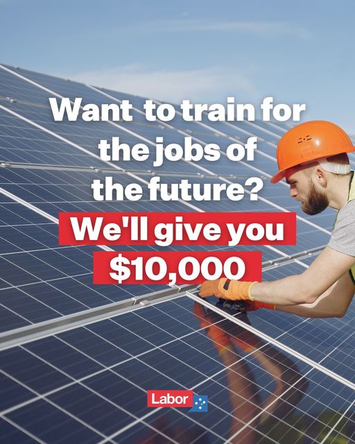 The Albanese Labor Government’s New Energy Apprenticeships Progra...