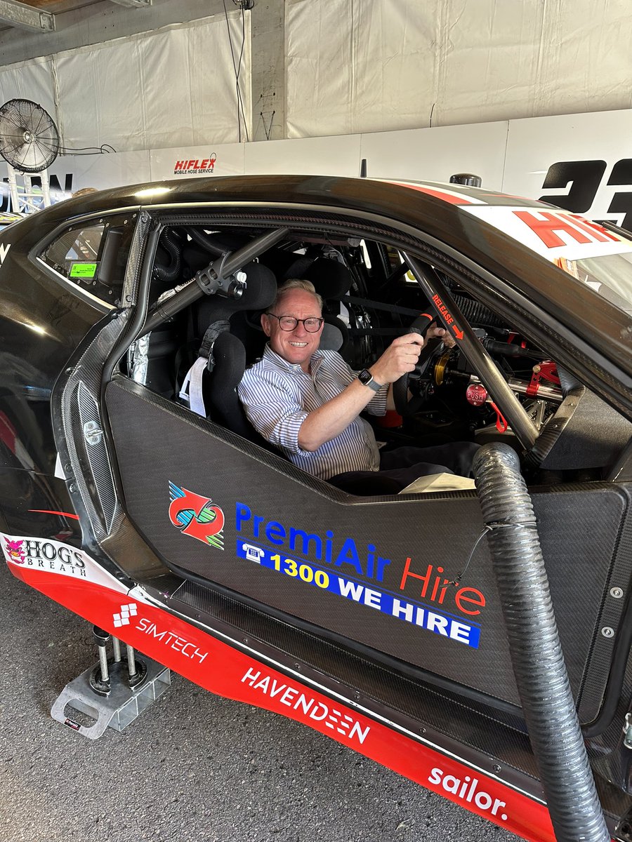 Ben Franklin: A new experience for me today at the 2023 Supercars Championship …