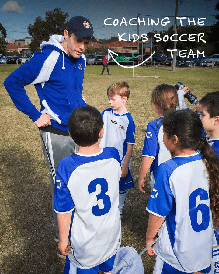 Back in the day, I loved coaching the boys soccer team - it was f...