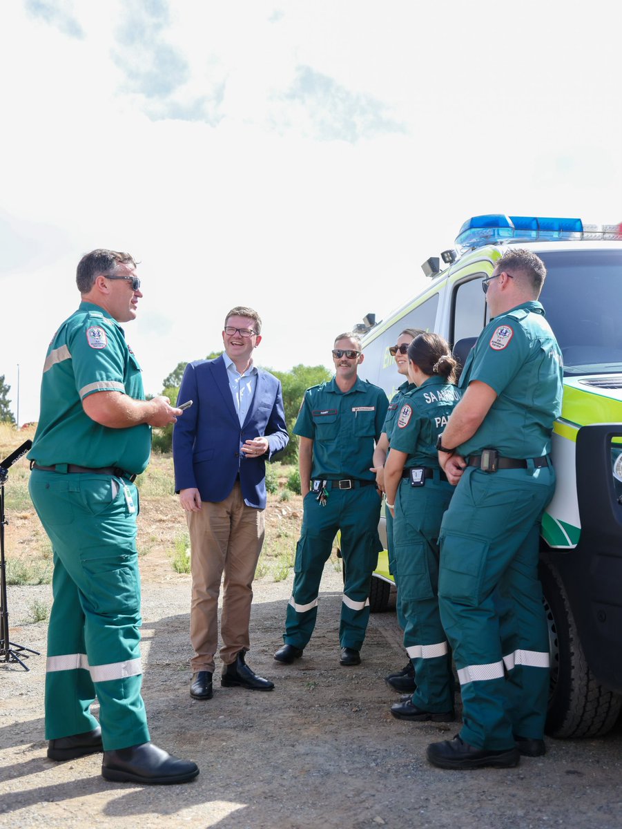 We have now hired 119 extra ambos since we came to govt  Today tw...