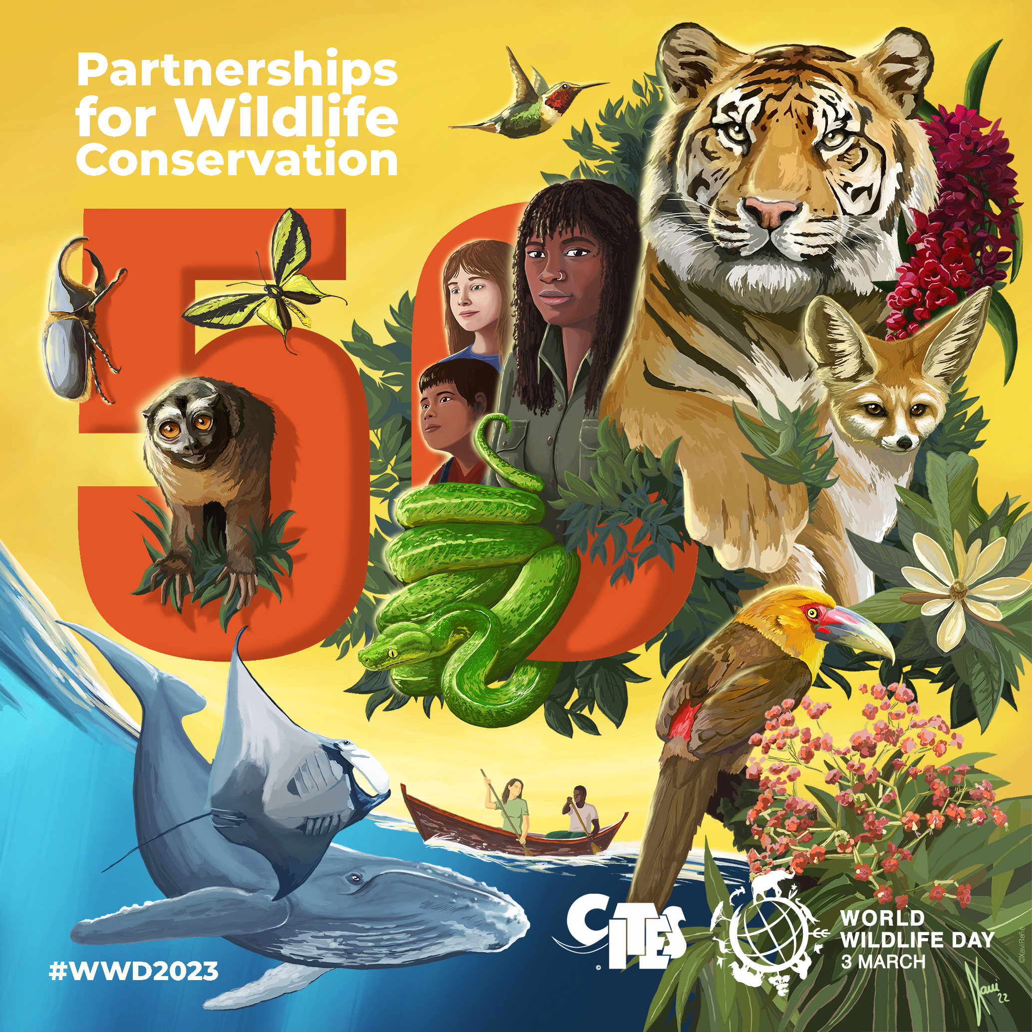 Conservation and collaboration for World Wildlife Day