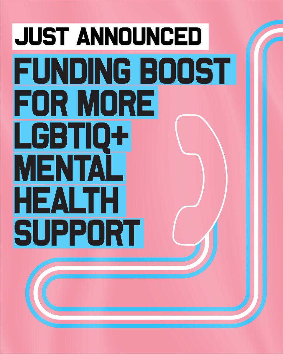 Dan Andrews: Today we’re boosting funding for LGBTIQ+ organisations to deliver…