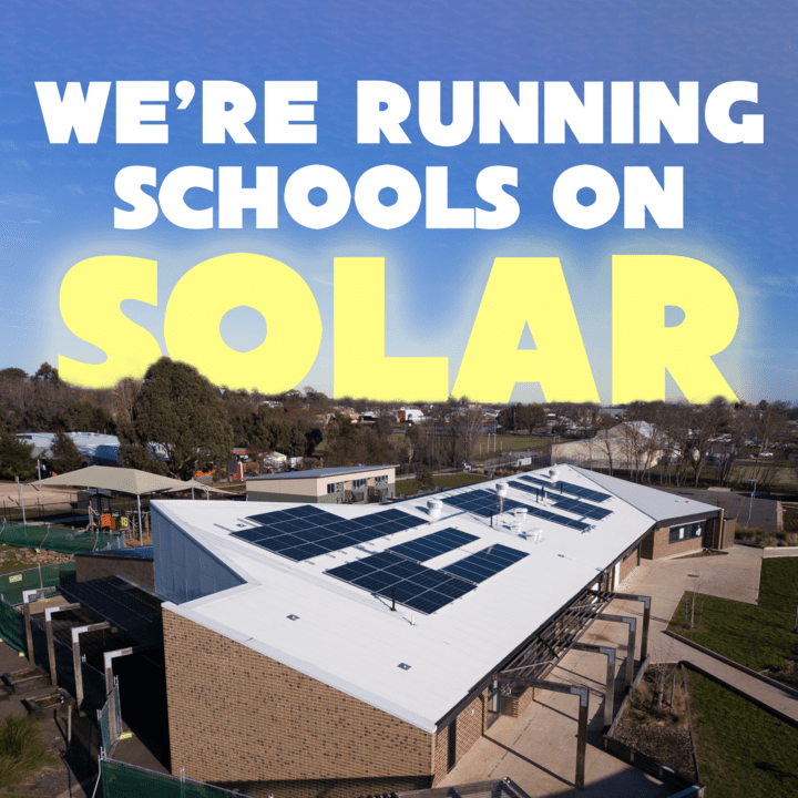 Dan Andrews: We’re installing solar at schools to drive down bills and emissio…
