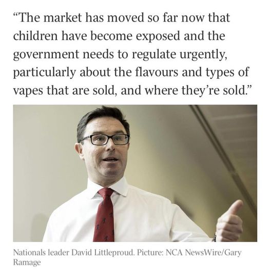 As The Nationals leader, I’m keen to push for a regulatory model ...