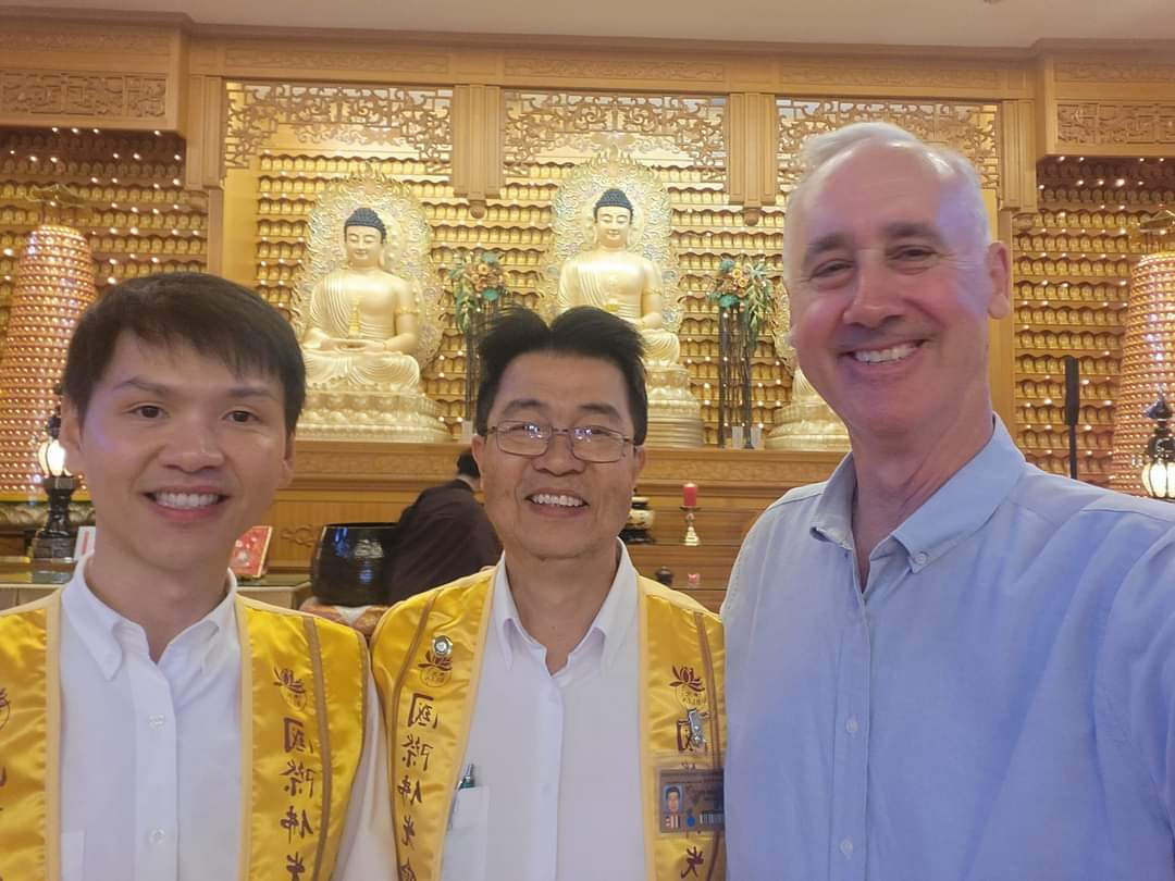 Dr David Honey MLA: Today I had the opportunity to visit the Fo Guang Shan Buddhist T…