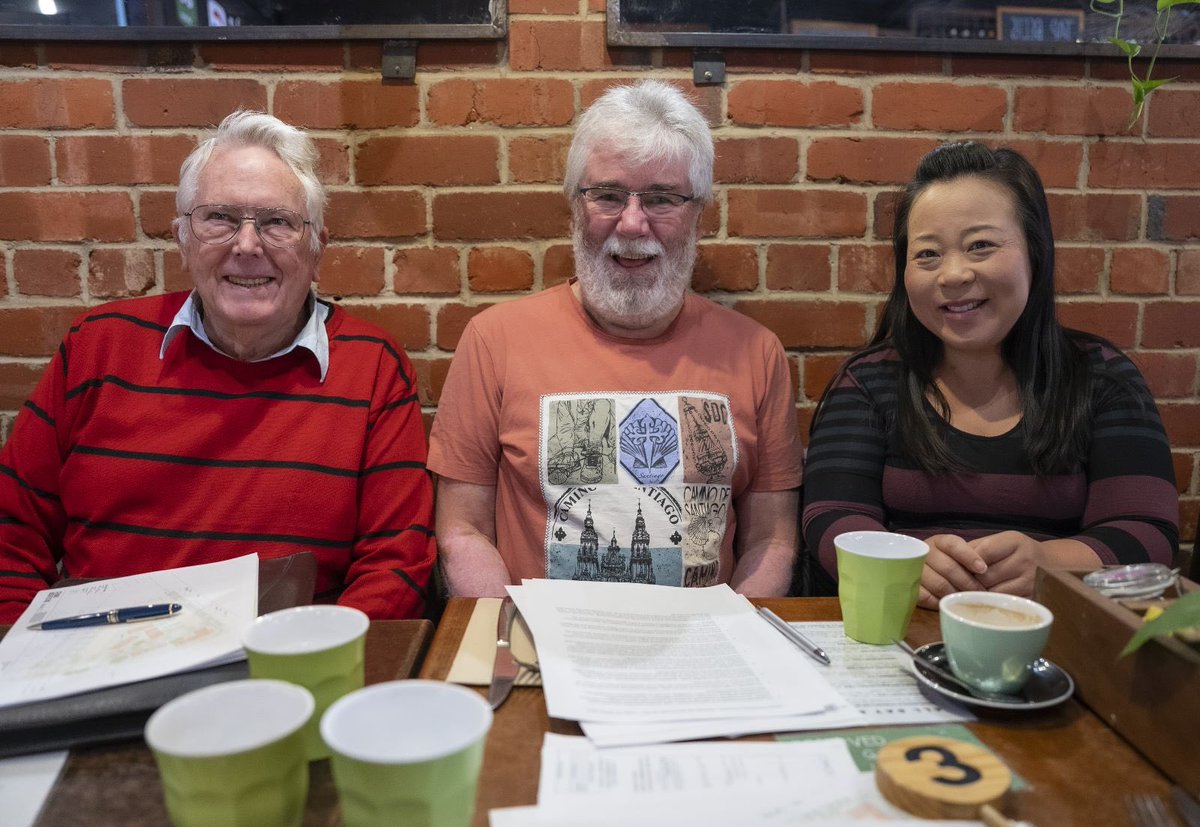 Elizabeth Lee MLA: Geoff and Simon from the Watson Residents Association; and John a…