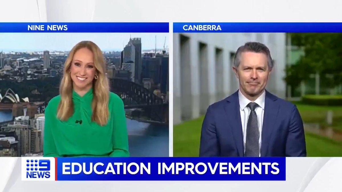 Jason Clare MP: Talking to @9NewsAus about creating a better and fairer education…