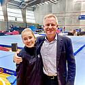 Proud dad moment!  Loved being at the Tasmanian Gymnastics State...