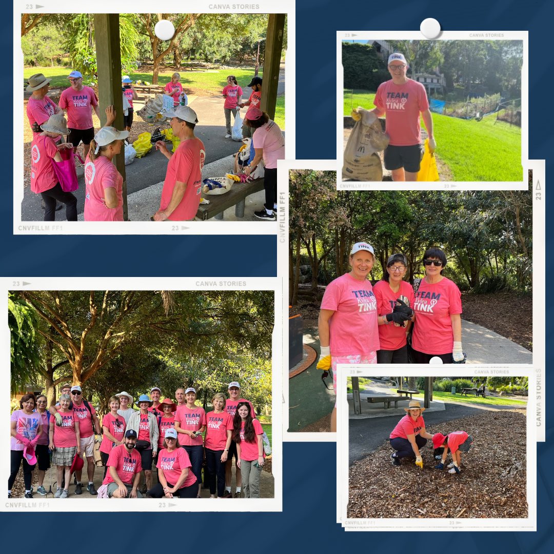 Kylea Tink MP: Shout out to the magnificent Team Tink for collecting 25 garbage …