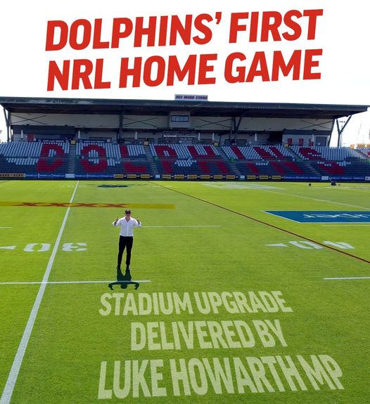 It’s an historic day as the Dolphins NRL play their first match a...