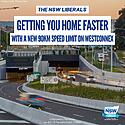 We’re lifting the speed limit on WestConnex to 90km, getting you ...