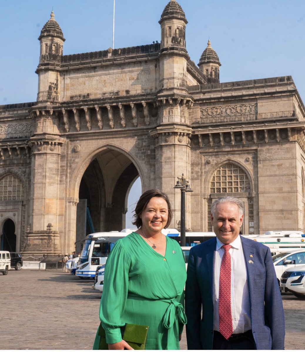 Madeleine King MP: Wonderful to be in Mumbai with ⁦@AlboMP⁩ and Trade Minister Don F…