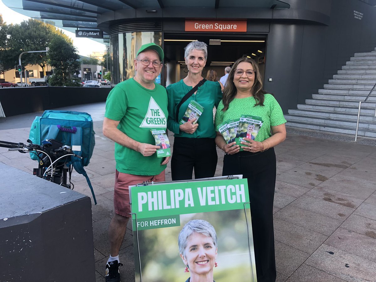 We’re at Green Square with @Philipa_Veitch. Come say hello and ha...